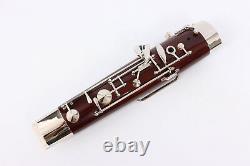Yinfente Maple Wood Bassoon C tone Silver plated keys 26 Key With Bassoon Case