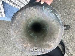 York Silver eB Tuba Horn For Restoration Three Valve