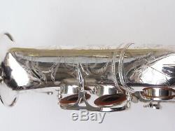 1962 Grand Selmer Mark VI Saxophone Alto. Argent D'origine. # 94163