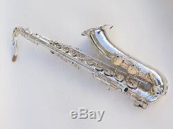 1962 Grand Selmer Mark VI Saxophone Ténor. 100% D'argent D'origine. # 103662