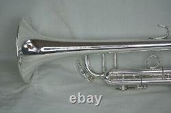 1989 Roing Silver Flair 2055t Semi-pro Bb Trumpet Near Mint Condition