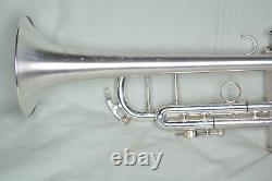 1998 Roing Silver Flair 2055t Semi-pro Bb Trumpet Douanier Finis N Mint Cond