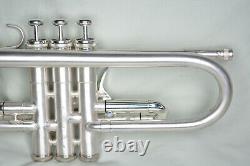 1998 Roing Silver Flair 2055t Semi-pro Bb Trumpet Douanier Finis N Mint Cond