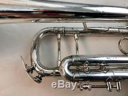 2002 Argent Plaqué Bach Stradivarius 180s43 Professional Bb Trompette