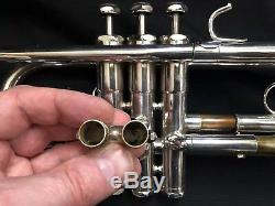 $ Ale! Vintage Rare Schilke E1 Trompette Probablement Faite Par Master Renold 60 Schilke