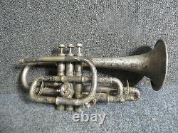 Antique Professional J. W. York & Sons Trumpet Grand Rapids, Mich