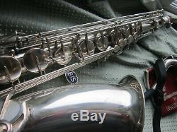 B & S Blue Label Tenore Saxophone Made In Germany Entièrement Viabilisés