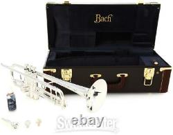 Bach 180 Stradivarius Professional Bb Trumpet Argent-plaqué