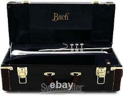 Bach 180 Stradivarius Professional Bb Trumpet Argent-plaqué Avec Du Laiton Doré