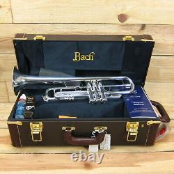 Bach 180s37 Série Stradivarius Bb Trompette Argent Plaqué