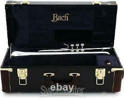Bach Lt180 Léger Stradivarius Professionnel Bb Trompette Argent-plaqué