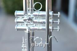 Bach Lt180s77 Stradivarius New York #7 Bb Trumpet En Argent Démo Discount