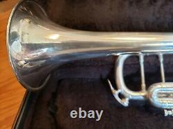Bach Stradivarius 180s37 Bb Trompette D'argent Avec Tom Crown & Harmon Mutes-nice