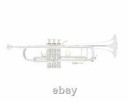 Bach Stradivarius 180s37 Pro Trompette Plaqué Argent Prêt À Expédier