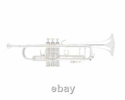 Bach Stradivarius 180s72 Pro Trompette Plaquée Argent Nouveau Dans La Boîte