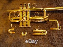 Bach Stradivarius 239 Professionnel Eb D Argent Trompette