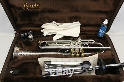 Bach Stradivarius 37 Lr Renversé Tuyau De Plomb ML Trompette D'or De Bell Professional