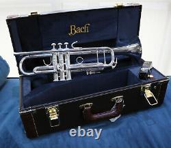Bach Stradivarius Argent 180s37 Bb Trumpet Nouvelle Belle Corne