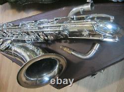 Baryton Saxophone Weltklang Rda Allemagne, Bas A