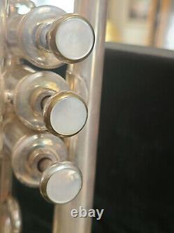 Benge Resno Tempéré 3 Bell Custom Built Silver Plate Trumpet Super Cond