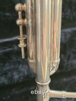 Benge Resno Tempéré 3 Bell Custom Built Silver Plate Trumpet Super Cond