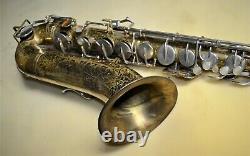 Buescher 400 Tenor Saxophone Vintage Snap-in Tampons 1965 Vintage