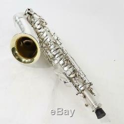C. G. Conn F-mezzo Saxophone Sn 213726 Original Argent Plaque Gorgeous