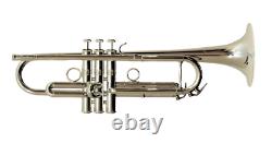 Carol Brass Professional Ctr-5000l-ylt Plaque D'argent Bb Trumpet 1/2 Prix De Xeno