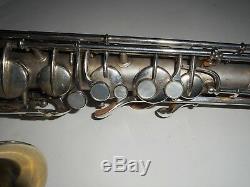 Conn Argent Plaqué C Melody Saxophone # 140190