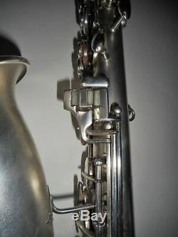 Conn Argent Plaqué C Melody Saxophone # 61555