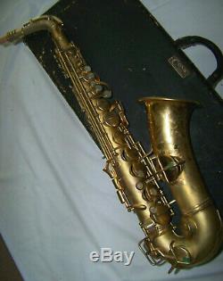 Conn Chu New W. 2 Dore Saxophone Origplating / Origcase Xclnt Condition