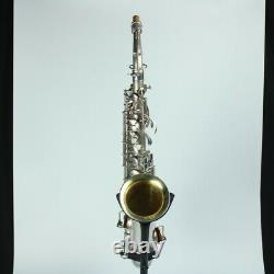 Conn Chuberry Nouveau Wonder II Vintage Argent Plaqué Alto Saxophone