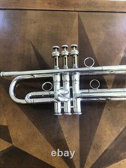 Conn Vintage One Trumpet 1bs-46 Argent Sterling Grand État