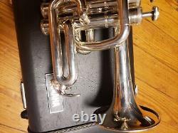 Exceptionnel Yamaha Ytr-6810s Bb/a Argent Four-valve Piccolo Trumpet-gorgeous