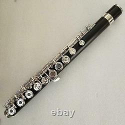 Flûte Professionnelle Ebony C Key 17 Open Hole Low B Band