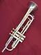 Français Besson Bb Trumpet-silver Plated-great Condition Made C. 1947-sweet Player