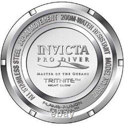 Invicta Unisex Professional Diver Sapphire Blue Magnified Date Window 2toneband