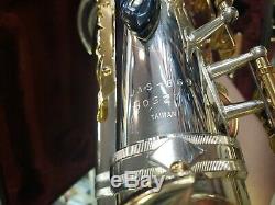 Jupiter Saxophone Jas-689 Modèle Professionnel, Body Argent Clés D'or