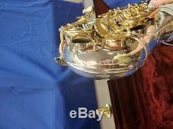 Jupiter Saxophone Jas-689 Modèle Professionnel, Body Argent Clés D'or