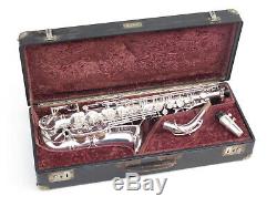 Mint Selmer Sba Saxophone Alto. 1953. Argent D'origine. Superbe