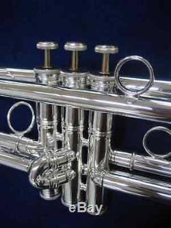 New Carol Brass Argent 6580h-gss-bb-s Plaqué Trompette Professionnelle, Mint