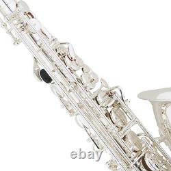 Nouveau Argent Plaqué Saxophone Alto-pro Concert Band Sax