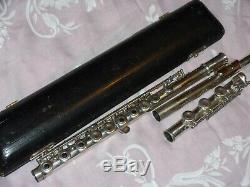 Powell Commercial Flûte, B Pied, Or Lip & Plate Riser, 1950, Plays Great