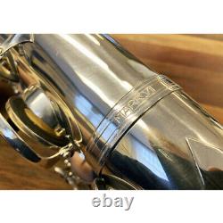 Pre Owned Selmer, Paris Mark VII Tenor Sax In Silver Black Pro Repad Perfect