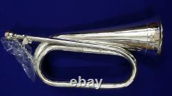 Professional Bb Bugle Argent Plaqué Tuneable/british Army Bb Bugle/brass Bugles