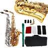 Professionnel Alto Eb Saxophone Sax E Flat Avec Porte-parole Cas & Accessoires Kits