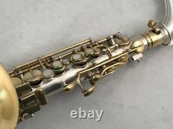 Rare Conn New Wonder Saxophone Alto Or & Argent Plaqué, Remanié! Voir La Video