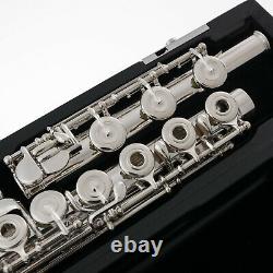 Sankyo Modèle 301 Flûte B-foot Trous Ouverts E-mécanisme Offset G