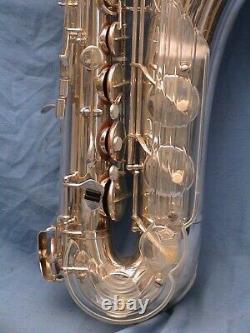 Saxophone Keilwerth Tenor Le Nouveau Roi. Plaque D'argent 1959 Aprox