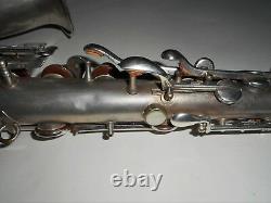 Saxophone Mélodique C Plaqué Argent Conn #69886